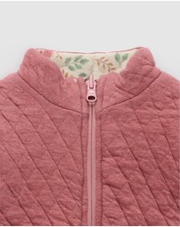Purebaby - Reversible Quilted Jacket -Kids-Babies