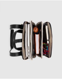 Florence - The Emma Black 3-in-1 Convertible Backpack