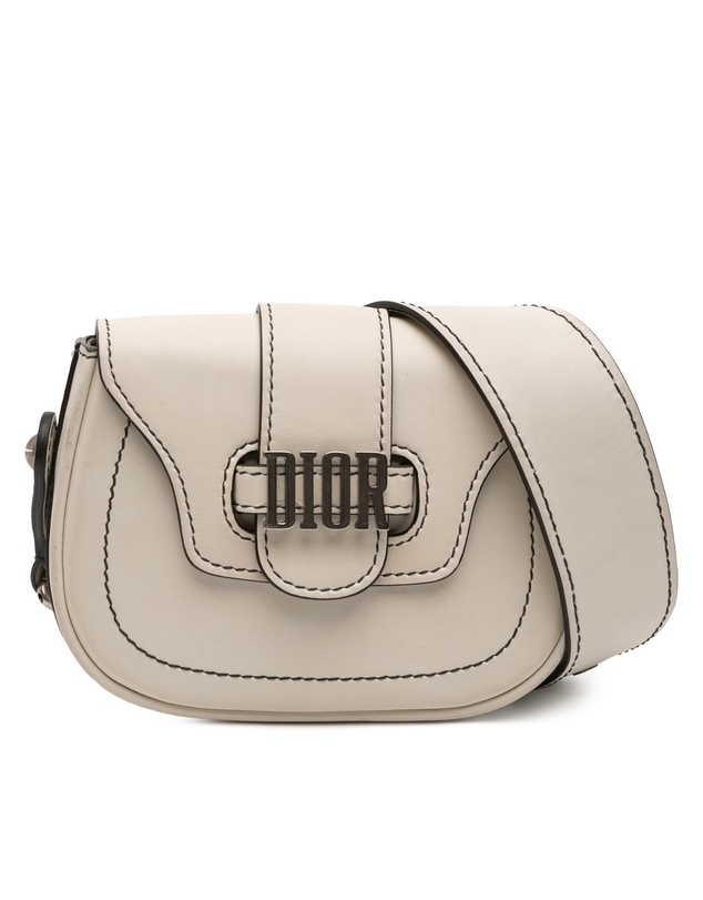 Pre-Loved by Azura Reborn - Pre-Loved Mini Leather D Fence Saddle Bag