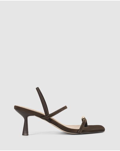 Chocolate Brown Suede