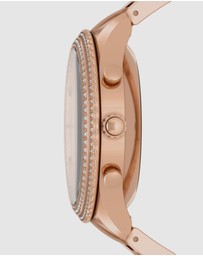 Fossil - Stella Gen 6 Hybrid Rose Gold-Tone Smartwatch