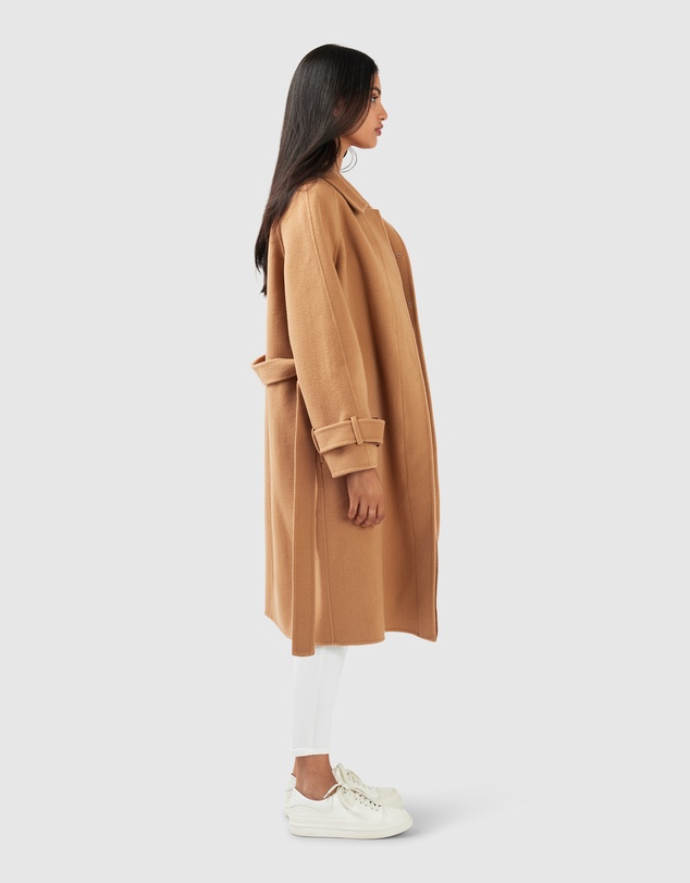 Belle & Bloom - Shore To Shore Belted Wool Coat