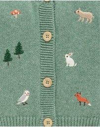 Purebaby - Woodland Cardigan -Kids-Babies