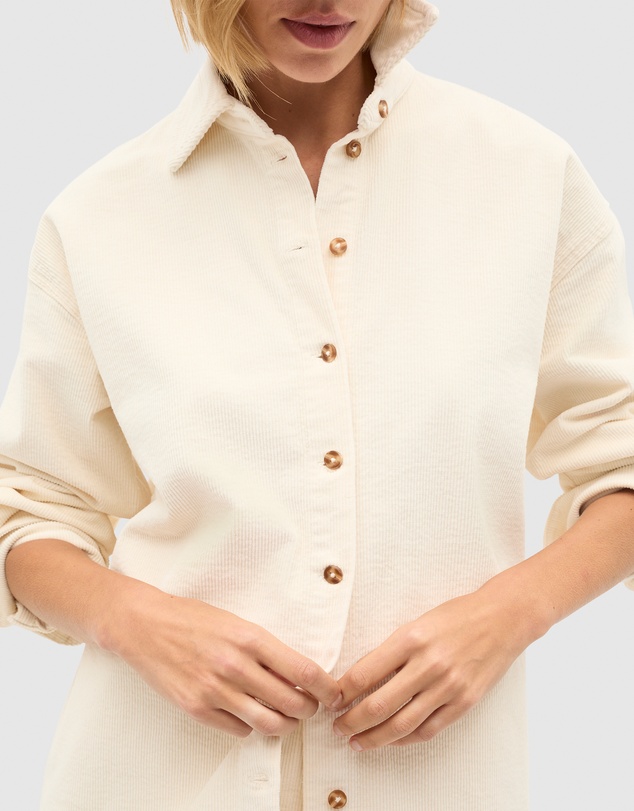 Seed Heritage - Cord Oversized Shirt