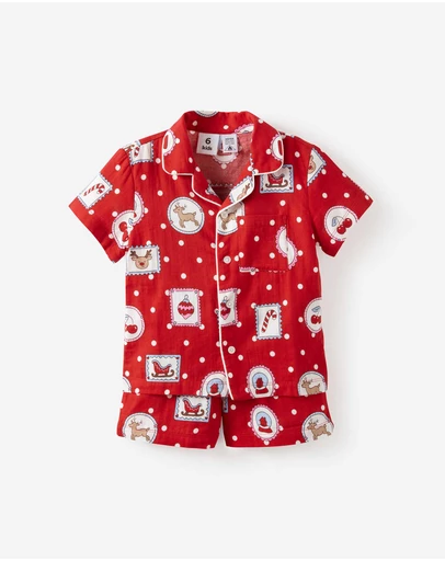 Cotton On Kids - Kids Woven Family Christmas Pj Set