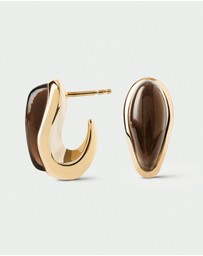 PDPAOLA - Quartz Luna Earrings
