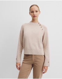 Country Road - Button Neck Knit
