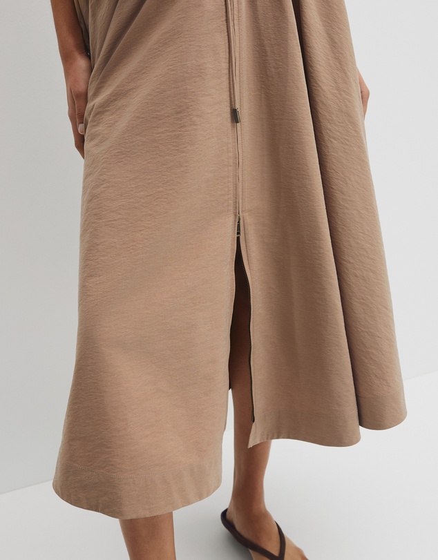 Country Road - Parachute Midi Zip Skirt
