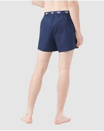 adidas Sportswear - 2 Pack Comfort Core Cotton Icon Boxer Underwear
