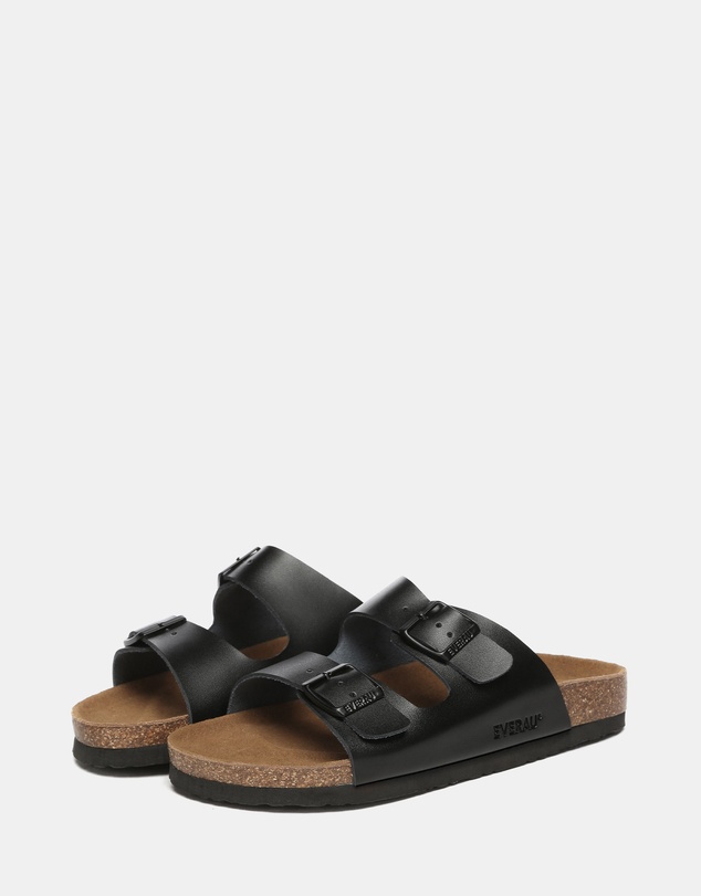 EVERAU - EverAU Ugg Mick Sandal Slides Cow Suede Upper Sandals