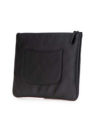 Pre-Loved by Azura Reborn - Pre-Loved chanel Quilted Leather Zip Pouch