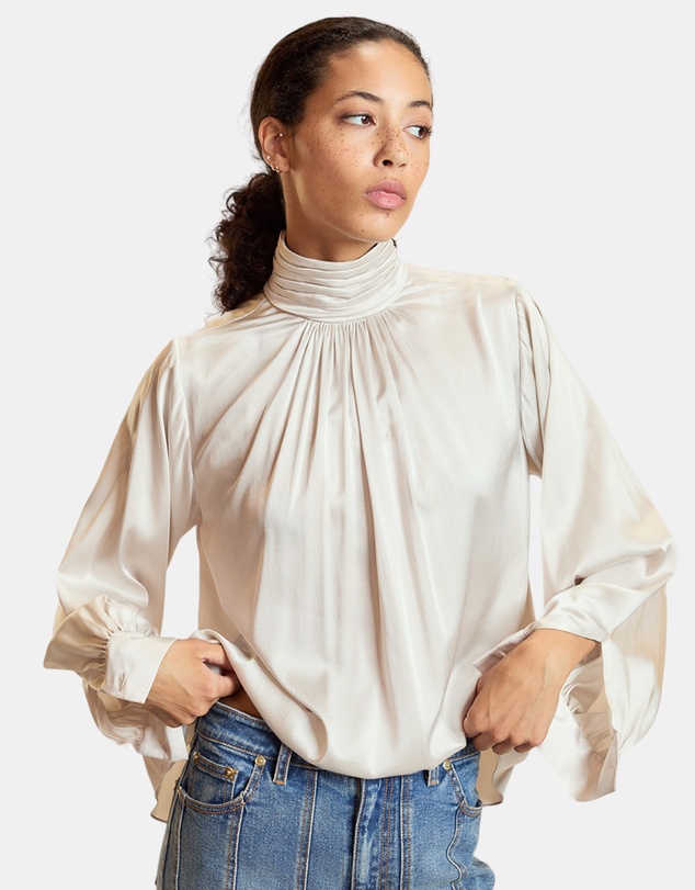 Cynthia Rowley - Monroe Silk Blouse