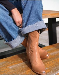 Belle & Bloom - Dallas Western Boot