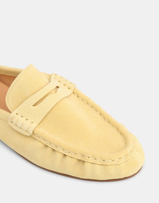 Wittner - Bronn Casual Flats Lemon Suede