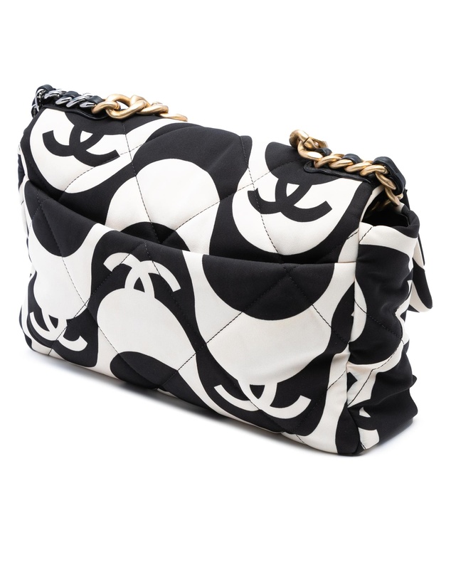 Pre-Loved by Azura Reborn - Pre-Loved Large Printed Silk 19 Flap