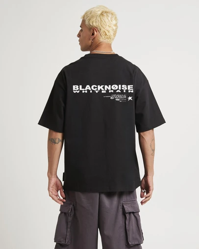 Black Noise White Rain - Specs T-Shirt