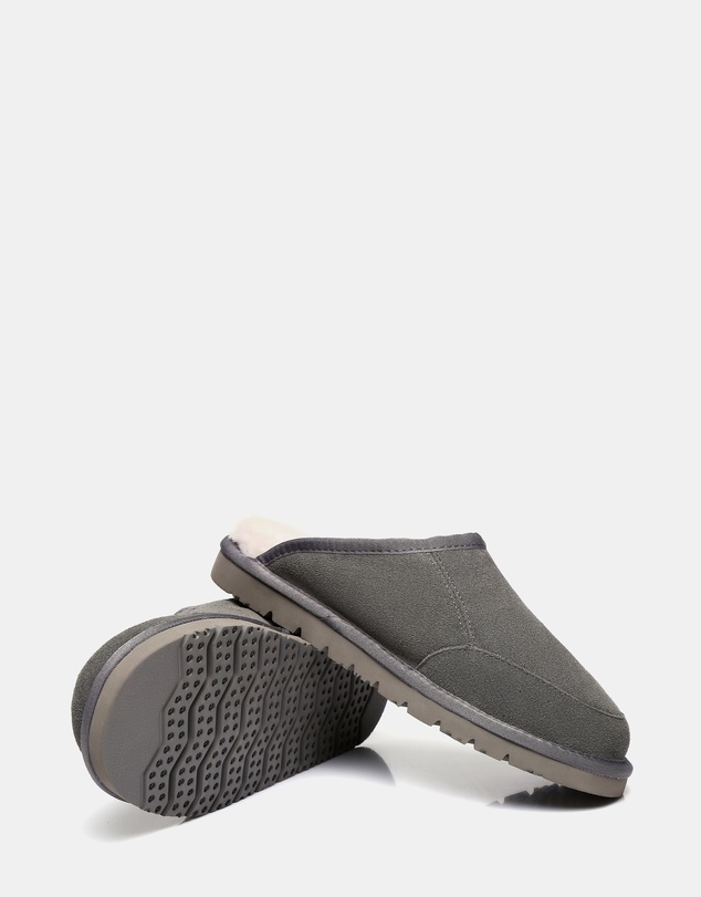 EVERAU - Australian Shepherd Ugg Bred Slipper Cow Suede Upper House Shoes