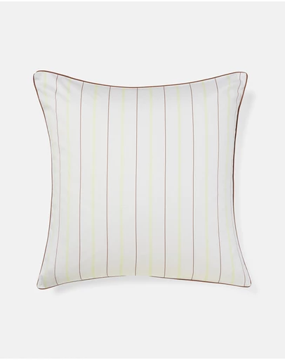 Linen House - Monday Stripe European Pillowcase