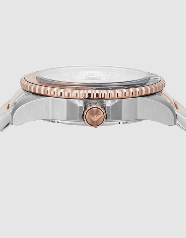 Emporio Armani - Two Tone Analogue Watch