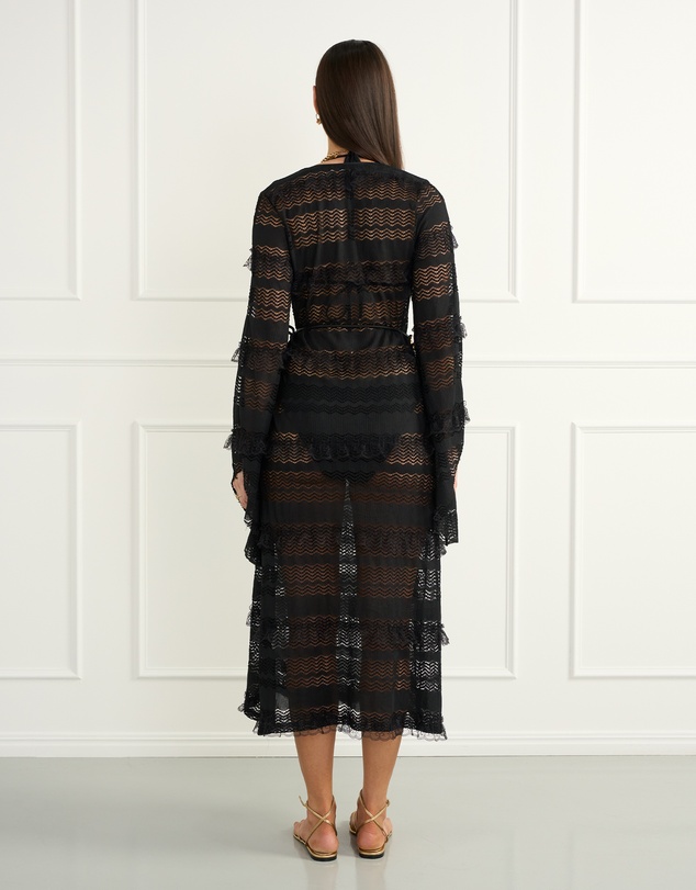 Heaven Australia - Black Isabella Maxi Dress