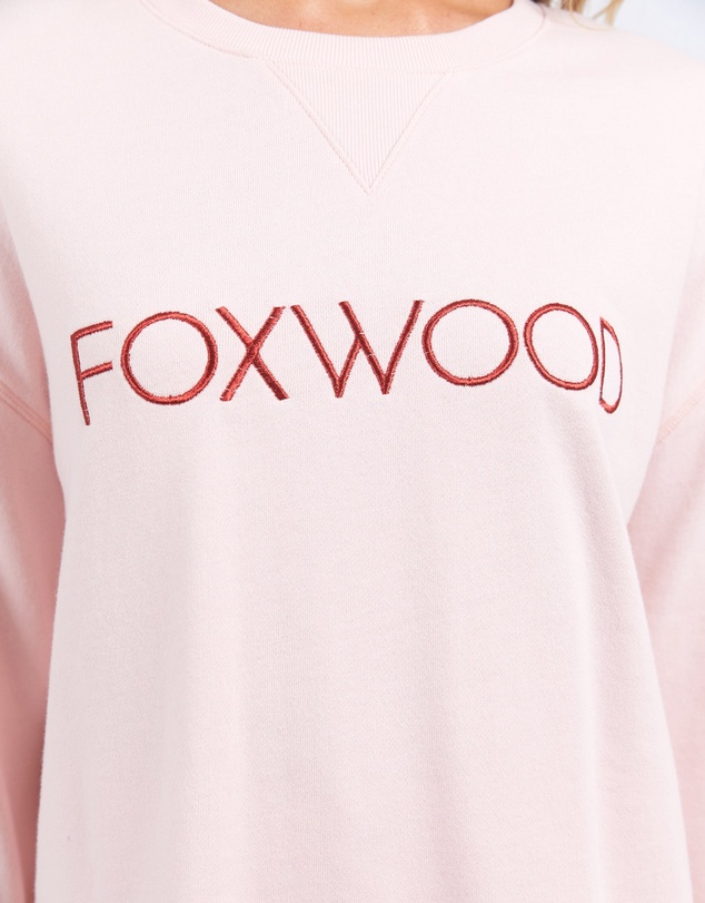 Foxwood - Simplified Metallic Crew Pale Pink