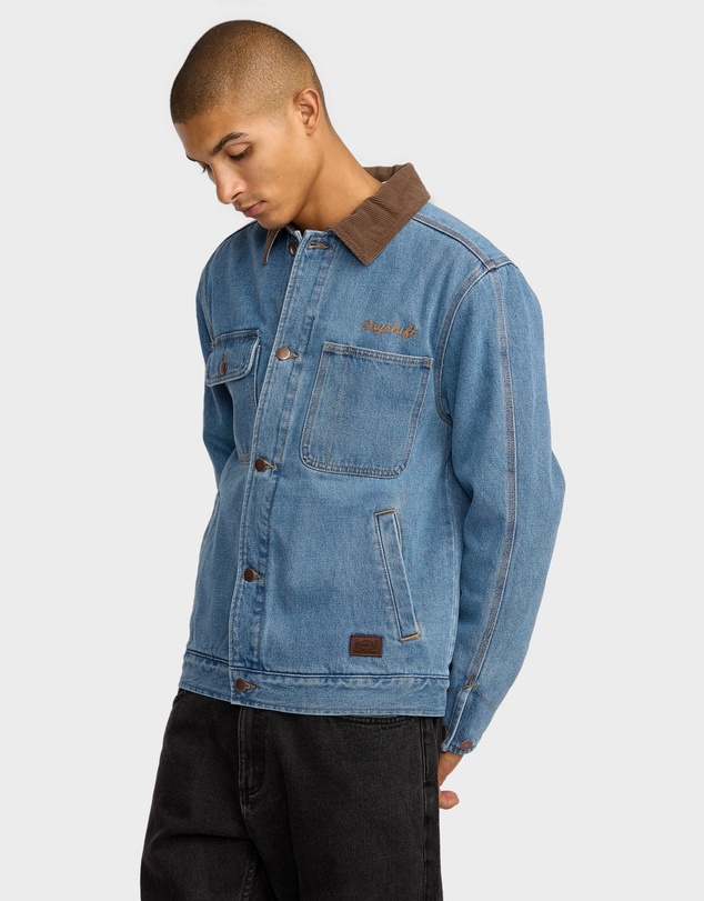 RVCA - Mens Post Dayshift Denim Jacket