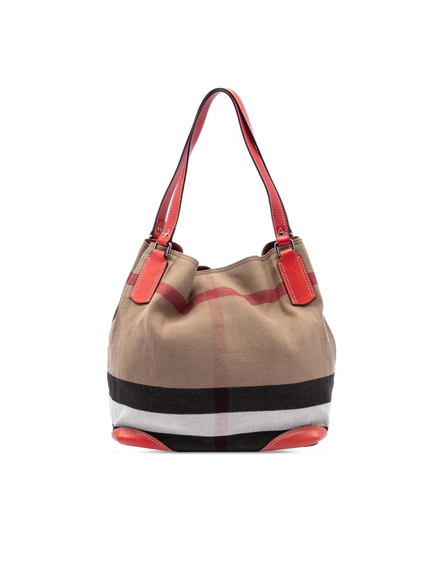Pre-Loved by Azura Reborn - Pre-Loved Mega Check Canvas Maidstone Tote