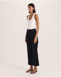 SABA - Ava Cropped Wide Leg Jean