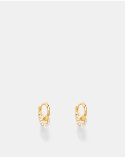 MIMCO - Nimbus Charm Hoop Earrings