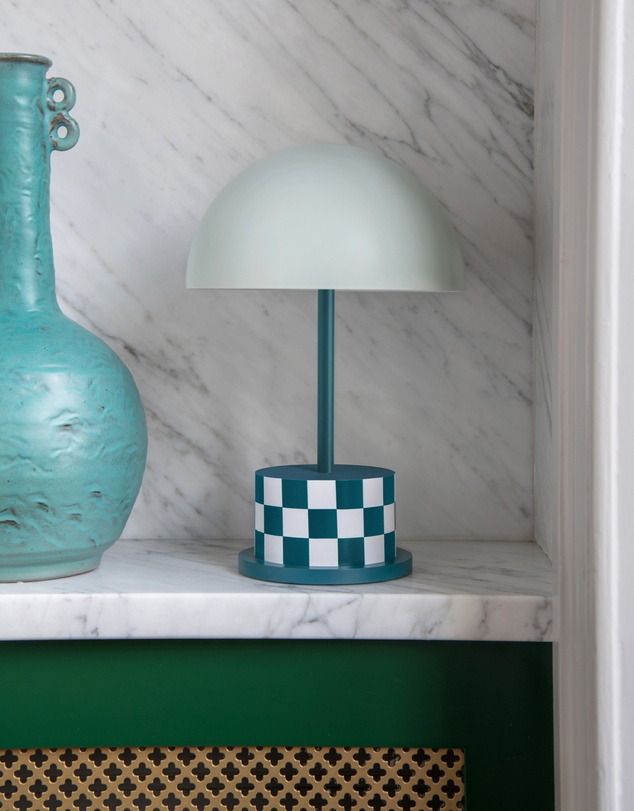 Printworks - Printworks Portable Lamp - Riviera - Checkers