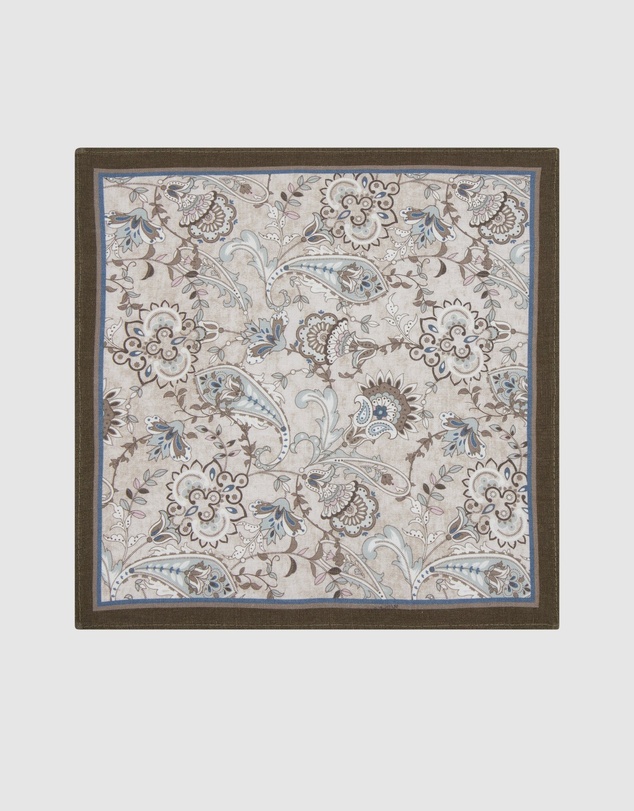 Tarocash - Braxton Linen Pocket Square