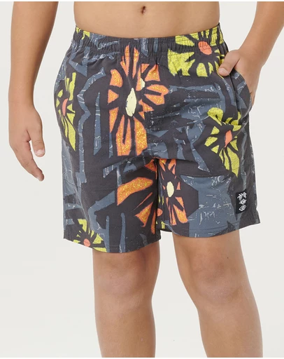 Rip Curl - Mason Liquid Trips Volley Shorts - Teens