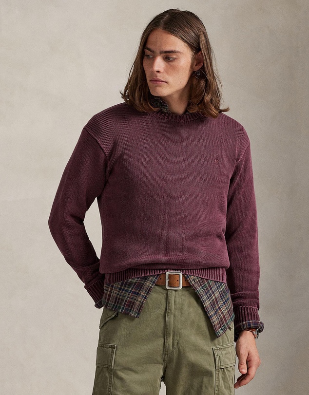 Polo Ralph Lauren - Garment-Dyed Cotton Sweater - ICONIC EXCLUSIVE
