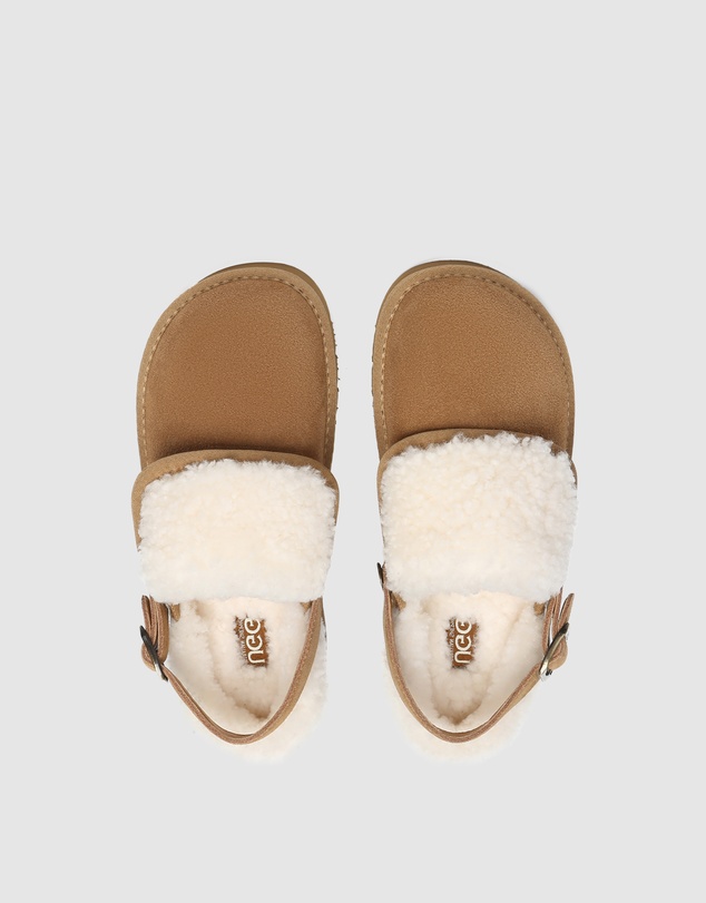 EVERAU - Australian Shepherd Ugg Tenley Cow Suede Upper House Shoes