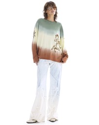 THE TALES - Cowboys Forever Tie Dye Long Sleeve Tee