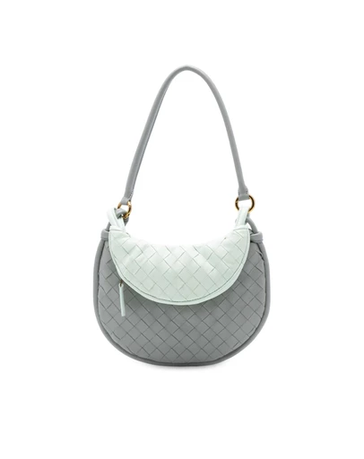 Pre-Loved by Azura Reborn - Pre-Loved Small Bicolor Lambskin Intrecciato Gemelli Bag
