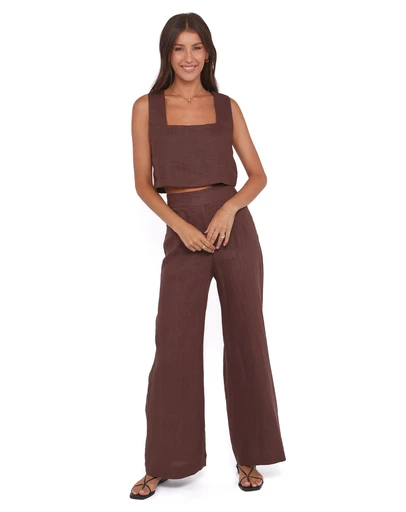 Petal & Pup - Devlin Top - Brown