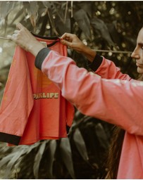 Banabae - Parklife Kids Long Sleeve Tee - Peony