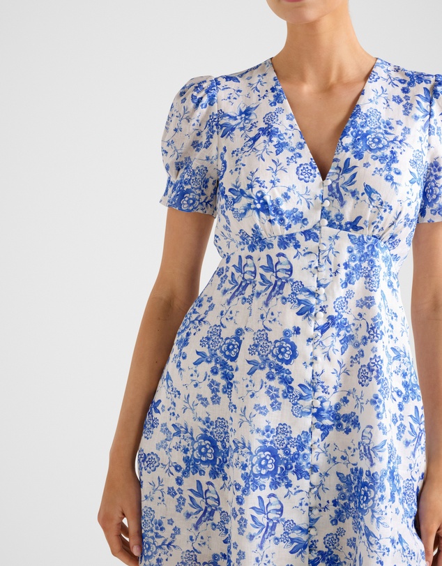 Forever New - Saffron Linen Mini Dress