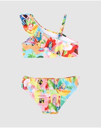Seafolly - Shoulder Frill Bikini Set - Kids