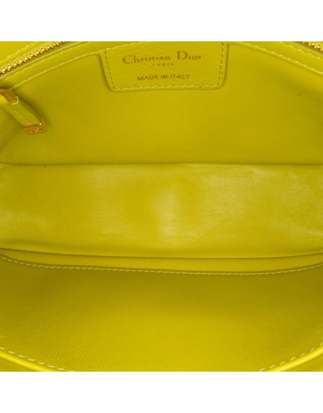 Dior - Pre-Loved Small Calfskin Cannage Caro Bag