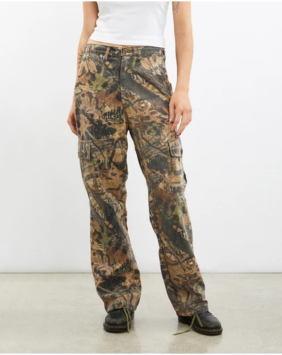 Vintage by The Real Deal - Pre Loved - Vintage Mossy Oak Realtree Camo Cargo Pants