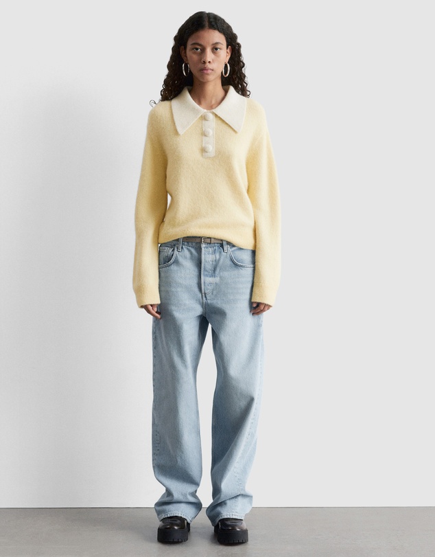 & Other Stories - Alpaca-Blend Collared Jumper