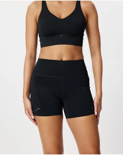 Nike - Swift Dri-FIT 4in High-Waisted Tight Running Shorts with Pockets