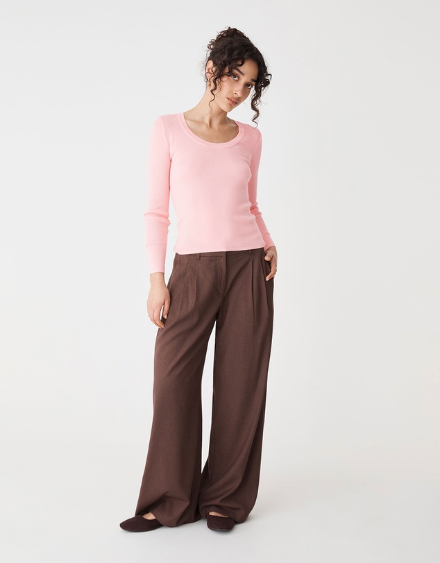 Forcast - Samira Scoop Neck Knit