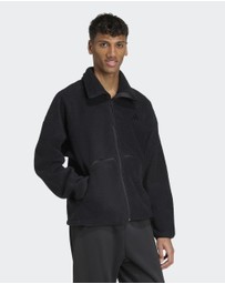 adidas Sportswear - City Tech High Pile Fleece Full-Zip Jacket Mens