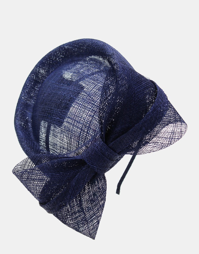 Morgan & Taylor - Juliet Fascinator in Navy Blue