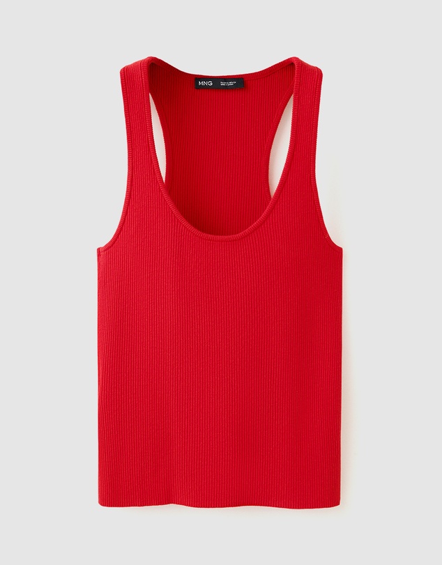 M.N.G - Fitted Ribbed Top