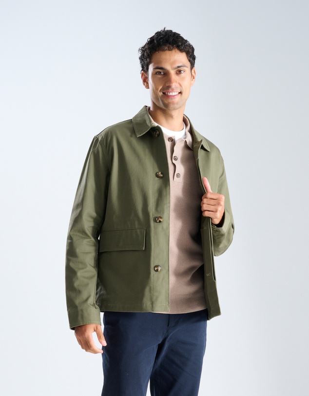3 Wise Men - 3 Wise Men Morrison Jacket Olive