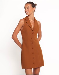 Petal & Pup - Barrett Mini Dress - Brown